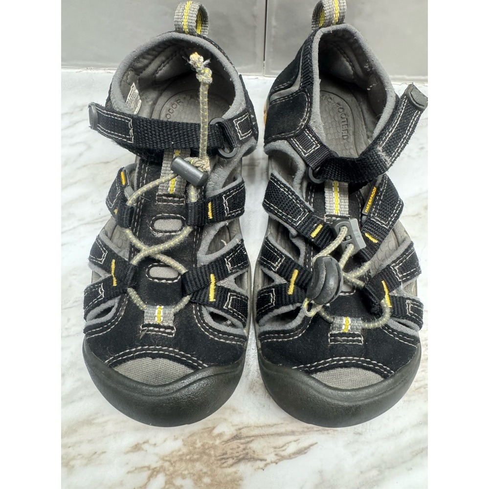 Kids Keen Unisex Sz 13 Hiking Sandals Fabric Black Read Description ***